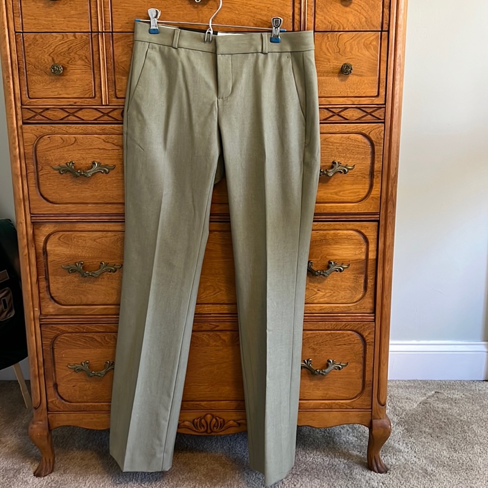 Banana Republic Logan Pants 2P Pale Green